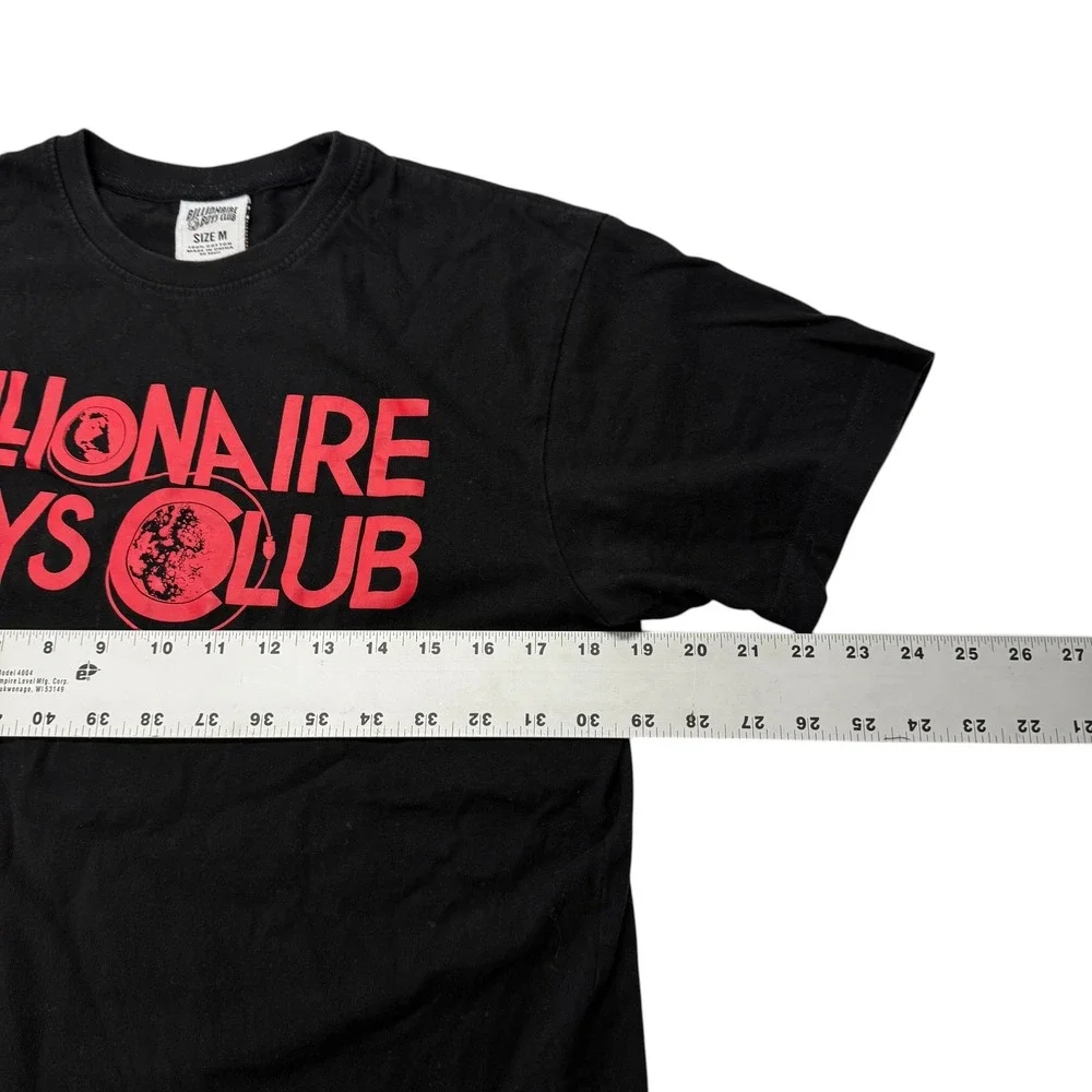 Billionaire Boys Club Mens Black Graphic T-Shirt Medium Astronaut Print - Picture 4 of 7